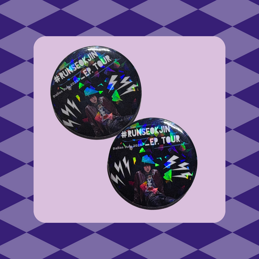 2.25" Run Seokjin Tour Pin