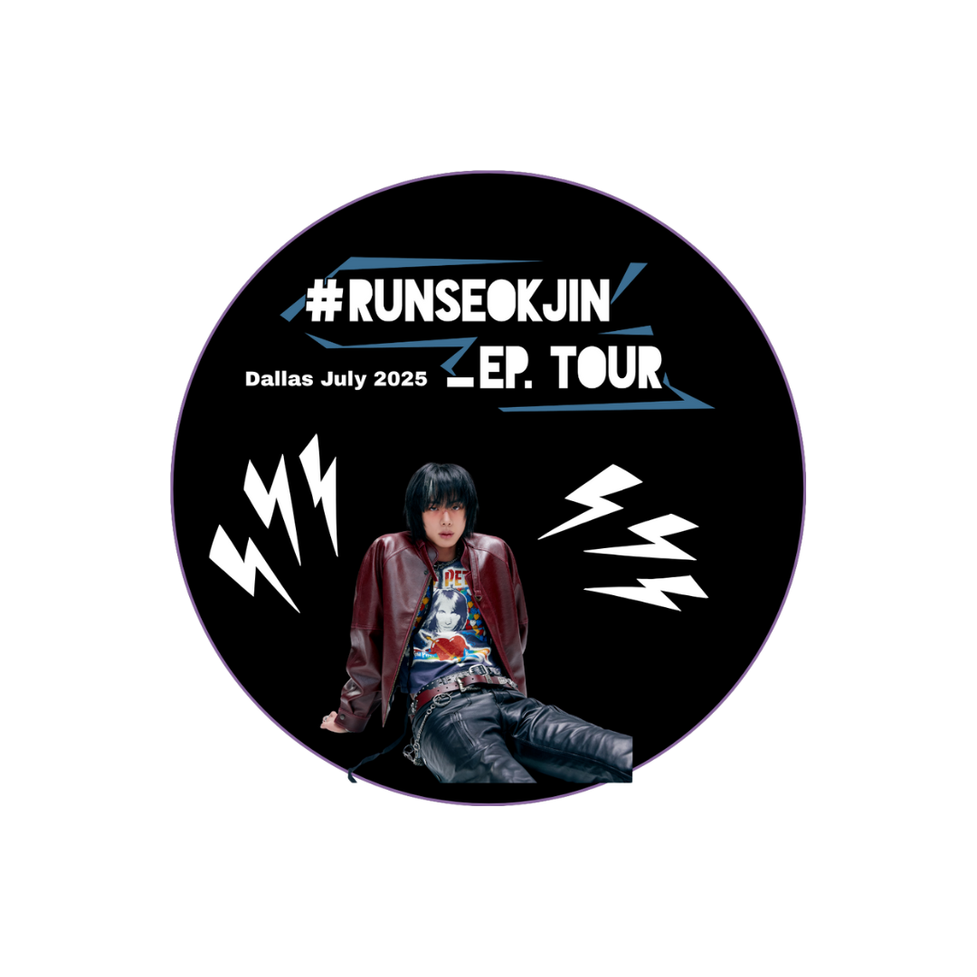 2.25" Run Seokjin Tour Pin